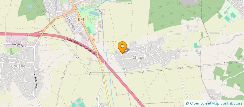 localisation de l'entreprise MIROITERIE DE FRANCE à MUREAUX (LES)