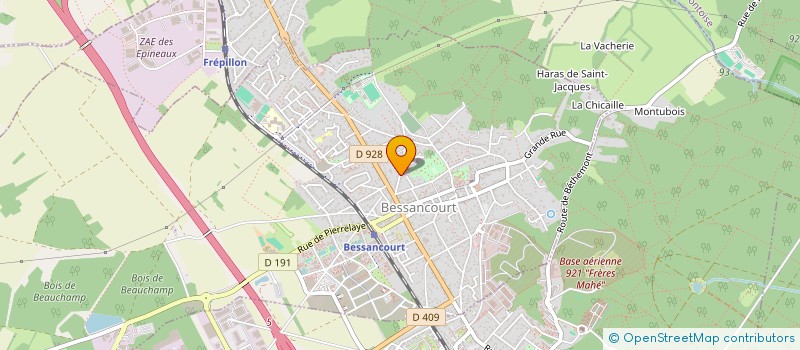 localisation de l'entreprise MIROITERIE DEPANNAGES SCE 95 MDS 95  BESSANCOURT