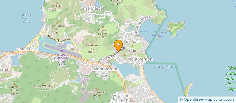 localisation de l'entreprise MIROITERIE DES CARAIBES  SAINT-MARTIN