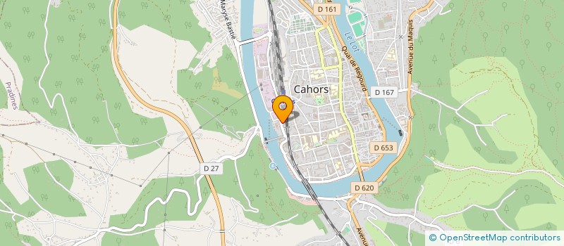 localisation de l'entreprise MIROITERIE DU LOT à CAHORS