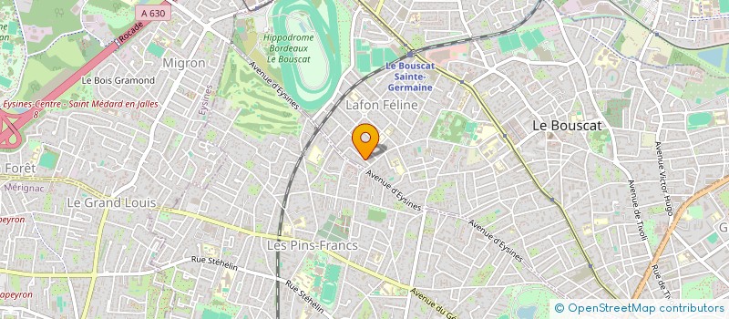 localisation de l'entreprise MIROITERIE DU MEDOC à LE BOUSCAT