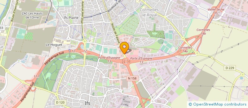 localisation de l'entreprise MIROITERIE GENERALE à IFS