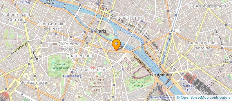 localisation de l'entreprise MIROITERIE MORLAISIENNE à PARIS