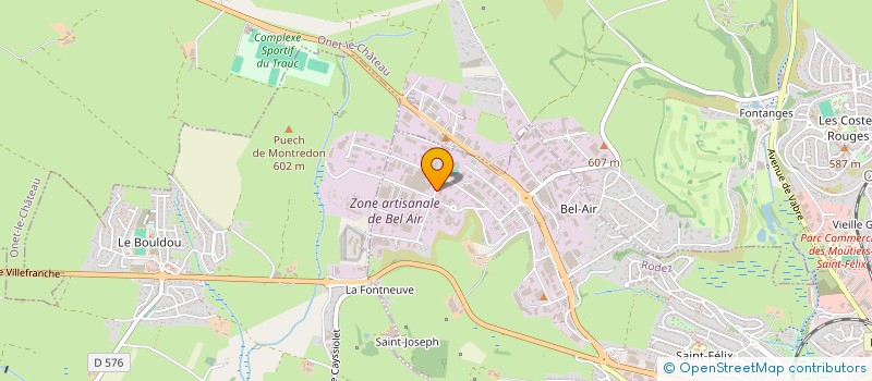 localisation de l'entreprise MIROITERIE RUTHENOISE à RODEZ