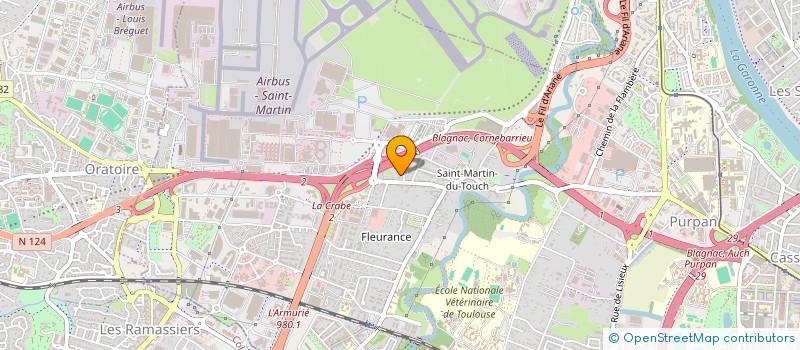 localisation de l'entreprise MIROLAN à TOULOUSE