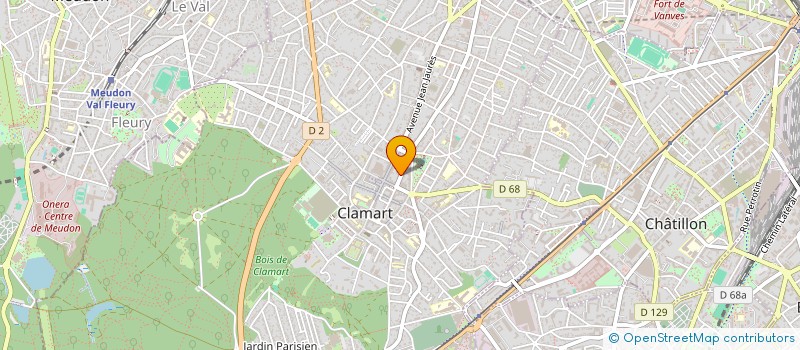 localisation de l'entreprise MIROLD  CLAMART