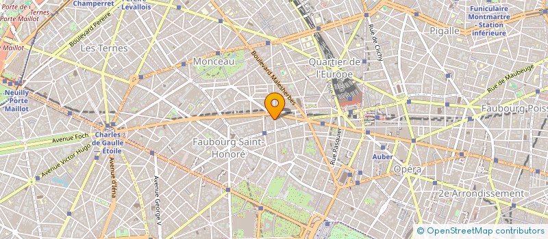 localisation de l'entreprise MIROMESNIL DEVELOPPEMENT  PARIS