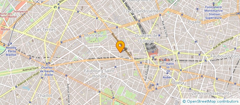 localisation de l'entreprise MIROMESNIL VOYAGES SELECTION  PARIS