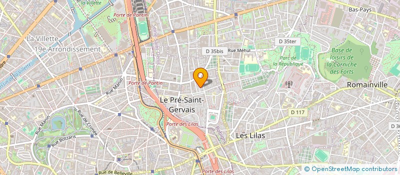 localisation de l'entreprise MIROMI CONSEIL à LE PRE-SAINT-GERVAIS