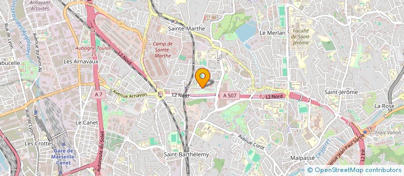 localisation de l'entreprise MIRONTSY SOLIDARITE DE FRANCE à MARSEILLE