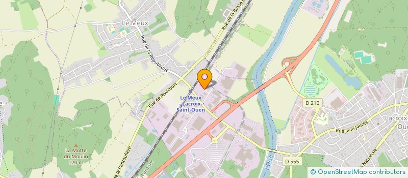 localisation de l'entreprise MIROPACK  LE MEUX