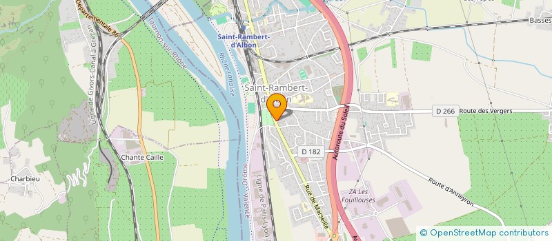 localisation de l'entreprise MIROS  SAINT-RAMBERT-D'ALBON