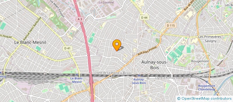 localisation de l'entreprise MIROS à AULNAY-SOUS-BOIS