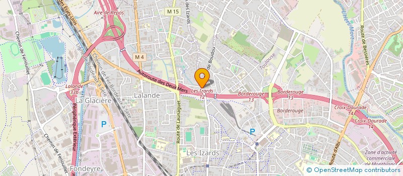 localisation de l'entreprise MIROUZE DE LENE SERGE         PROPR  TOULOUSE