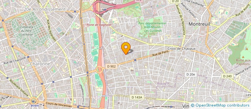 localisation de l'entreprise MIROZAN à MONTREUIL