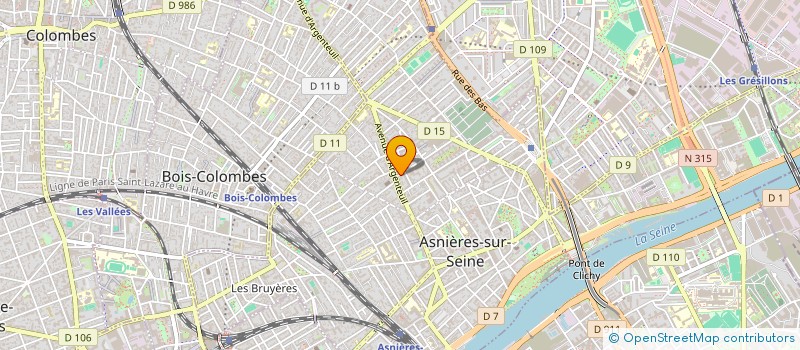 localisation de l'entreprise MIRPRIM à ASNIERES-SUR-SEINE