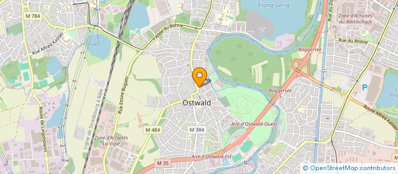 localisation de l'entreprise MIRRA  ENTZHEIM