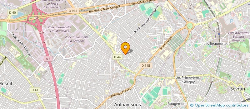 localisation de l'entreprise MIRROIR OPTIK à LIVRY-GARGAN