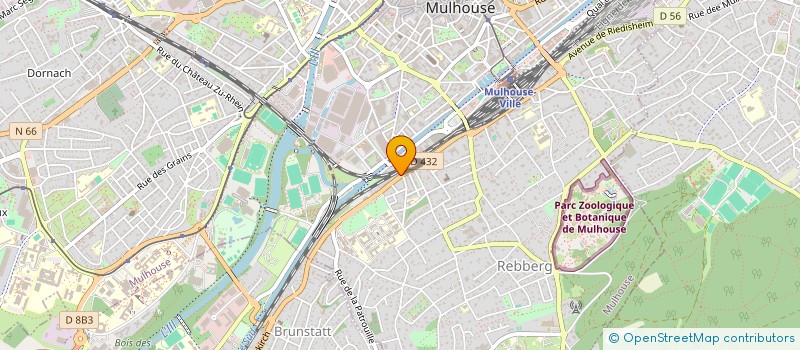 localisation de l'entreprise MIRRON  MULHOUSE