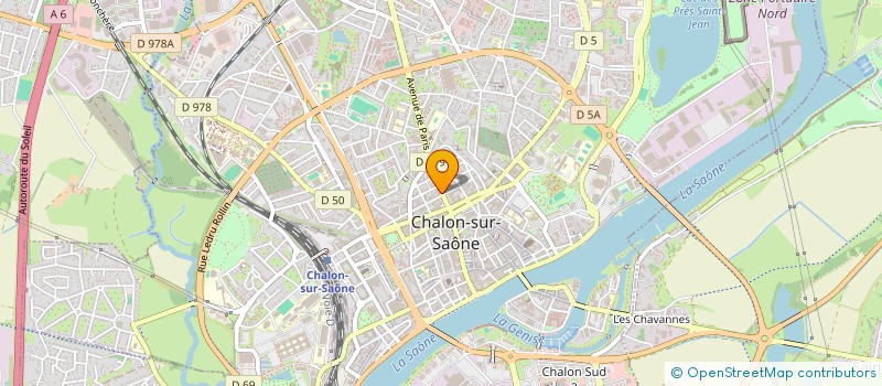 localisation de l'entreprise MIRROR  CHALON-SUR-SAONE