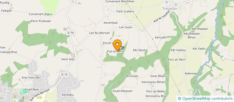 localisation de l'entreprise MIRROR HORSE  BEGARD