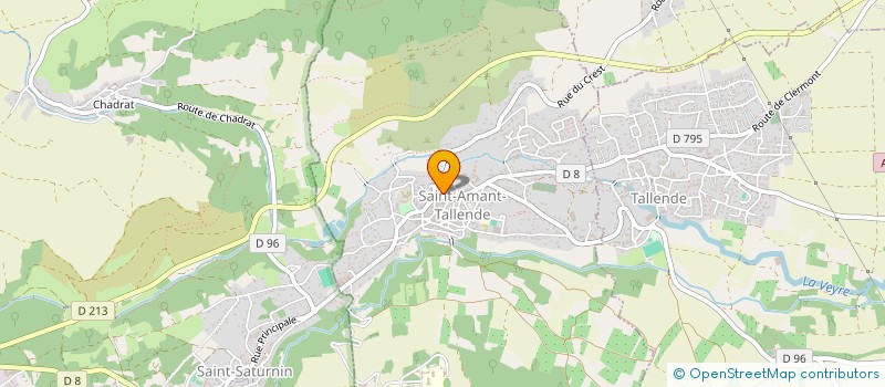 localisation de l'entreprise MIRSA  SAINT-AMANT-TALLENDE