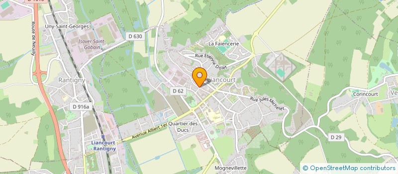 localisation de l'entreprise MIRVAL à MOGNEVILLE