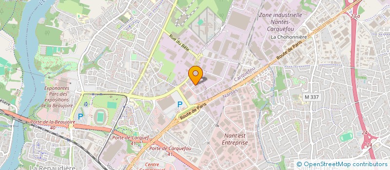 localisation de l'entreprise MIRZA à NANTES