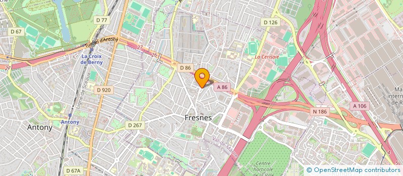 localisation de l'entreprise MIRZA  FRESNES