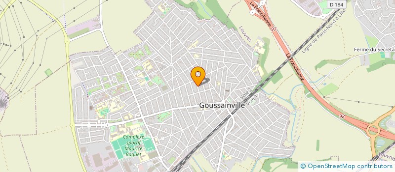 localisation de l'entreprise MIRZA ASZ  GOUSSAINVILLE