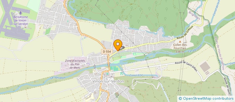 localisation de l'entreprise MIRZETTA  VINON-SUR-VERDON