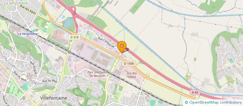 localisation de l'entreprise MIRZO  VAULX-MILIEU