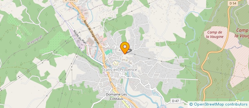 localisation de l'entreprise MIS à TRANS-EN-PROVENCE