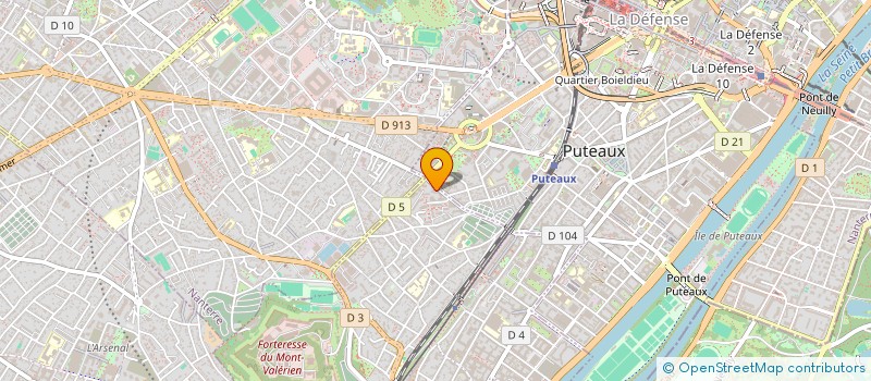 localisation de l'entreprise MIS à SURESNES