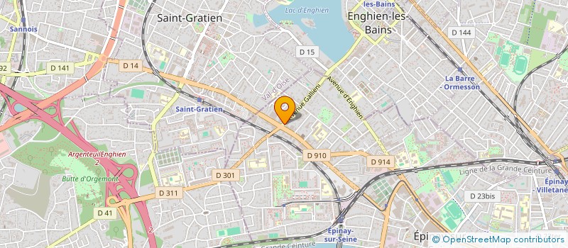 localisation de l'entreprise MIS à EPINAY-SUR-SEINE