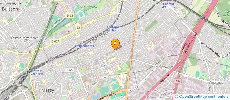 localisation de l'entreprise MIS'AADA à ANTONY