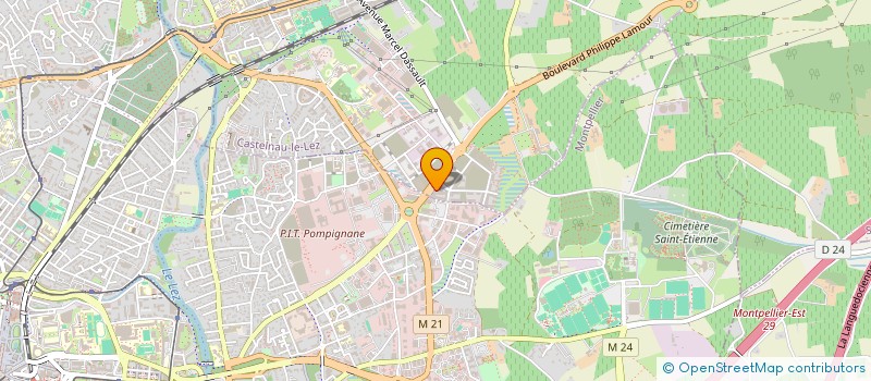 localisation de l'entreprise MIS CASTELNAU  CASTELNAU-LE-LEZ