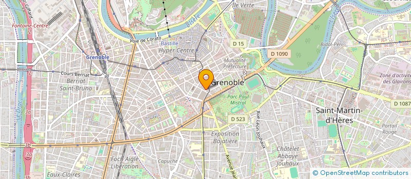 localisation de l'entreprise MIS F GROUPE à GRENOBLE