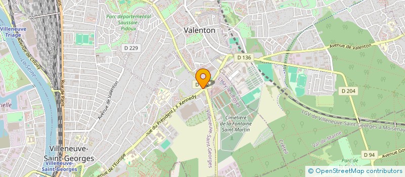 localisation de l'entreprise MIS FRET SERVICES à VILLENEUVE-SAINT-GEORGES