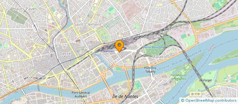 localisation de l'entreprise MIS KM  NANTES