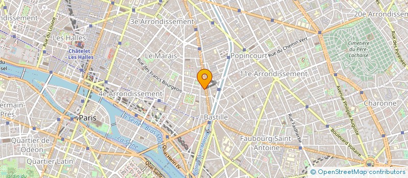 localisation de l'entreprise MISA à PARIS