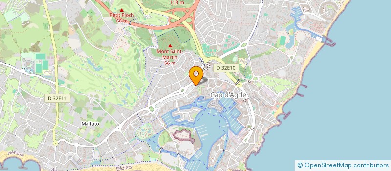 localisation de l'entreprise MISA  AGDE