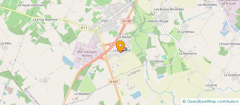 localisation de l'entreprise MISA  PONT-SAINT-MARTIN