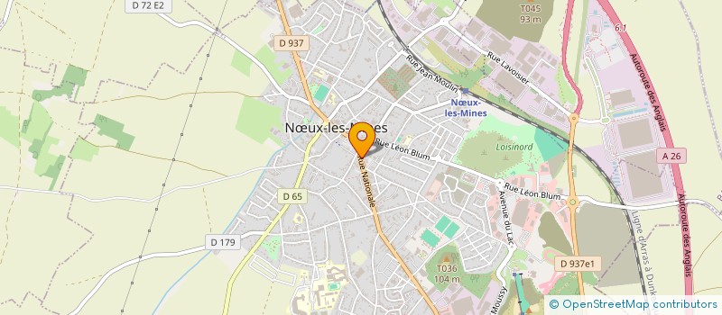 localisation de l'entreprise MISAELLA  NUX-LES-MINES