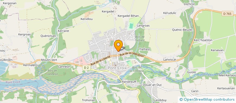 localisation de l'entreprise MISAKI à PONT-CROIX