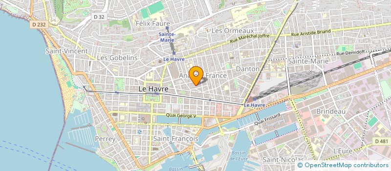 localisation de l'entreprise MISALO à LE HAVRE