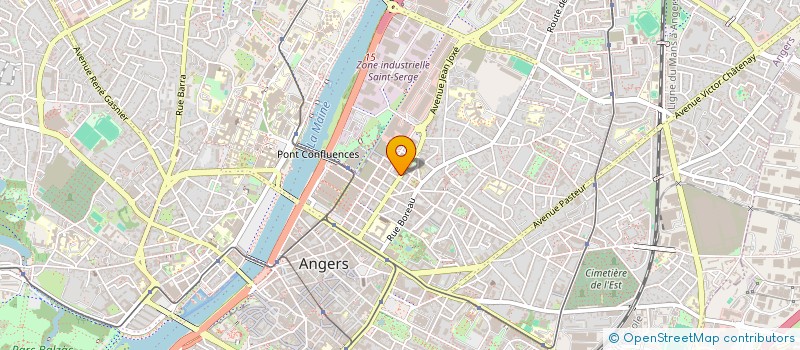 localisation de l'entreprise MISAN à ANGERS
