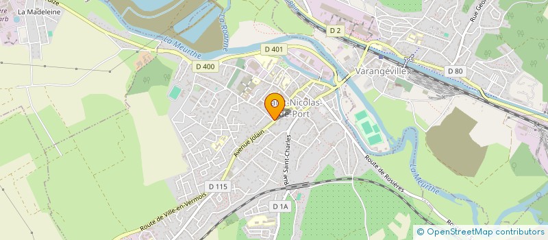 localisation de l'entreprise MISANO  SAINT-NICOLAS-DE-PORT