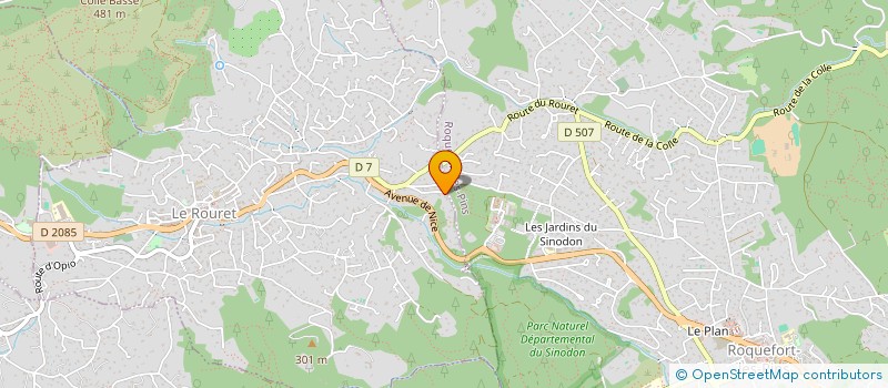 localisation de l'entreprise MISANTRHOME  LE ROURET