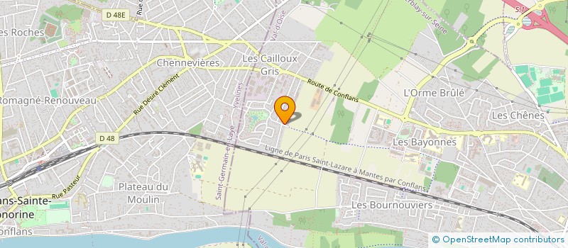 localisation de l'entreprise MISATECH  HERBLAY-SUR-SEINE